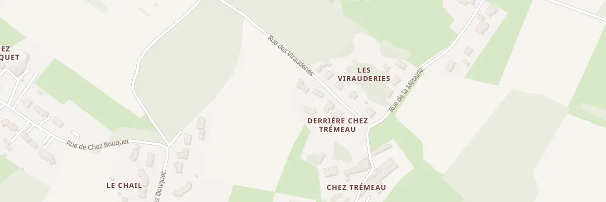 Plan du 180 Rue des Virauderies à Luchat