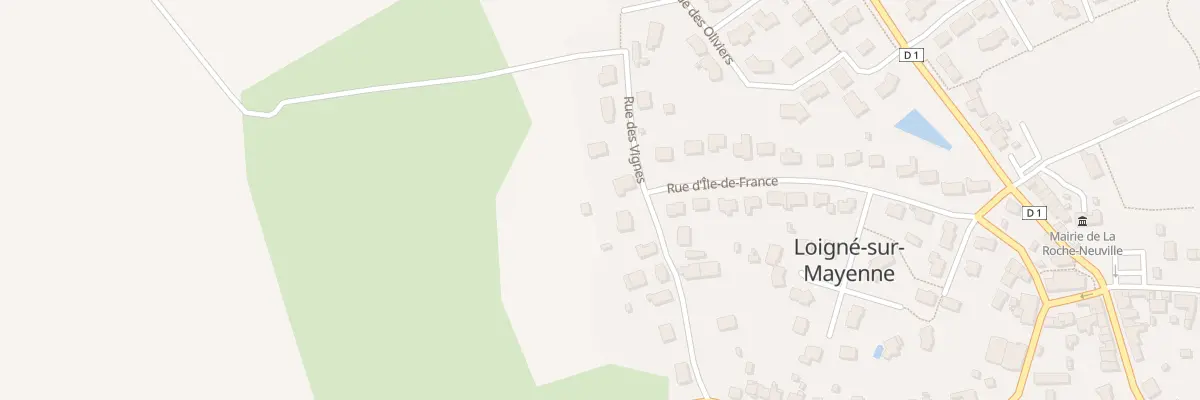 Plan du 7 Rue des Vignes à La Roche-Neuville