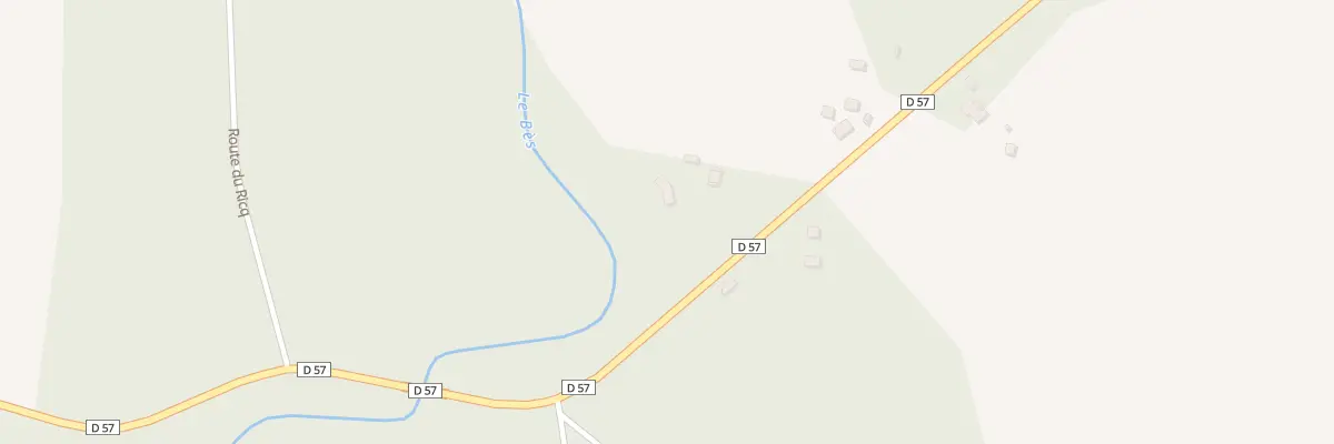 Plan du 1650 Rte du Grangé à Saint-Yaguen