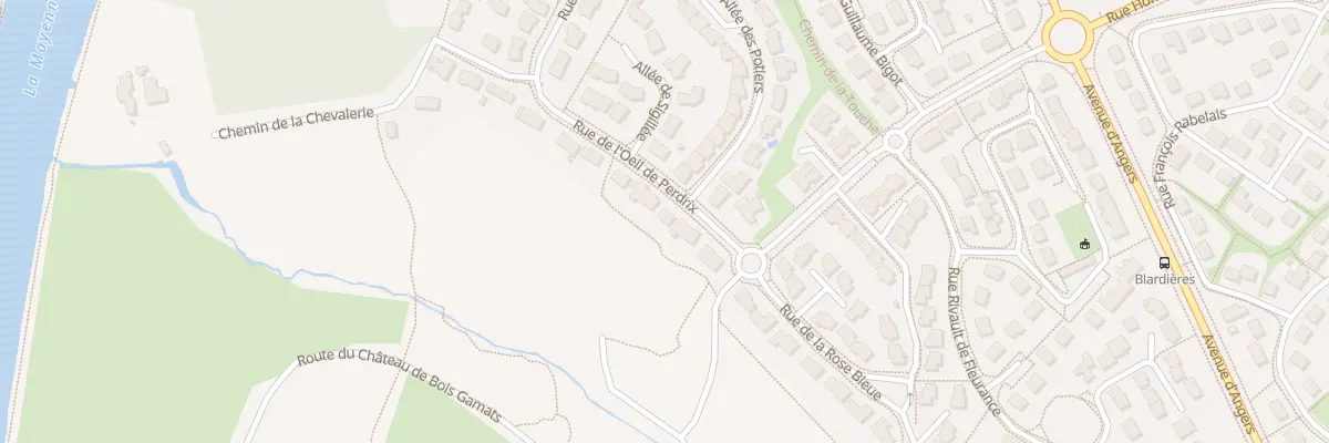 Plan du 5 Rue de l’Oeil de Perdrix à Laval
