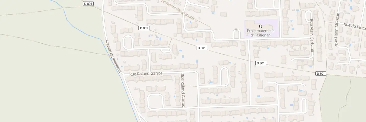 Plan du 20 Rue Roland Garros à Saint-Médard-en-Jalles