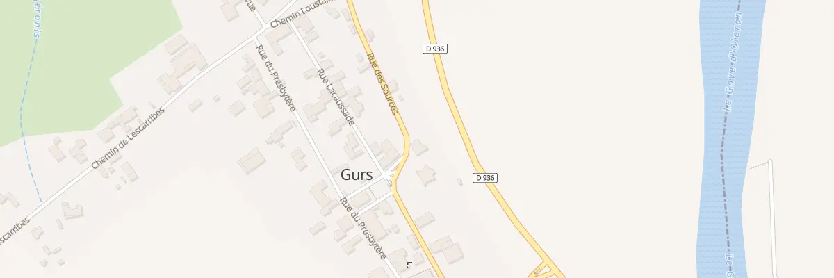 Plan du 2 Rue des Sources à Gurs