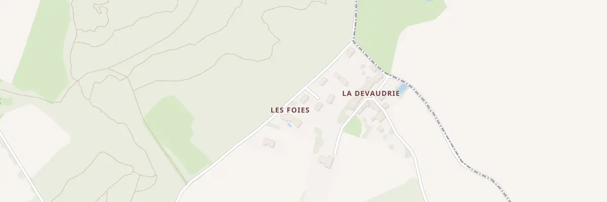 Plan du 31 Rue de la Devauderie aux Essards