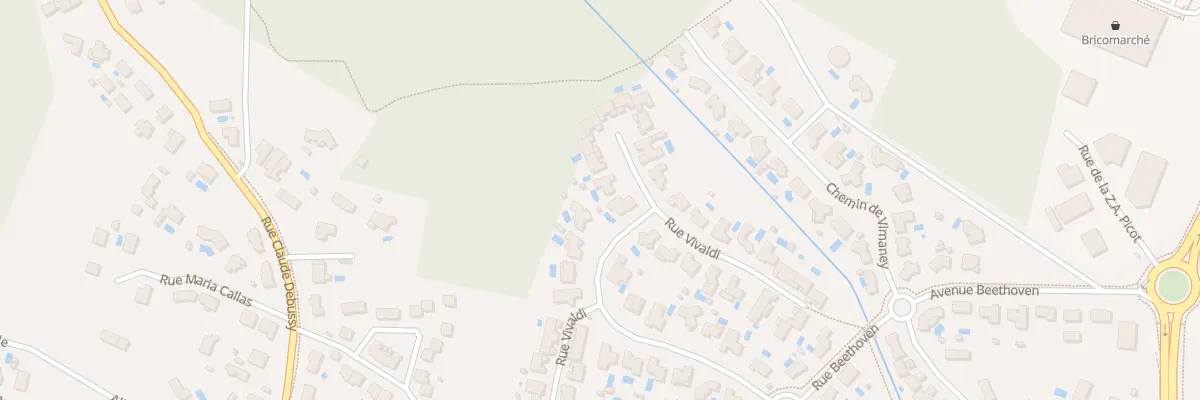 Plan du 54 Rue Vivaldi à Saint-Médard-en-Jalles