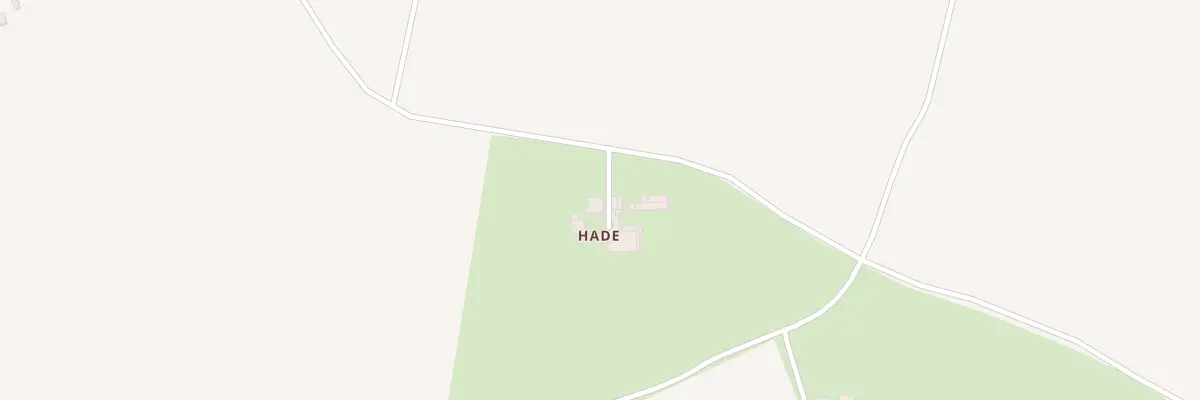 Plan du 1 Hadé à Chemazé
