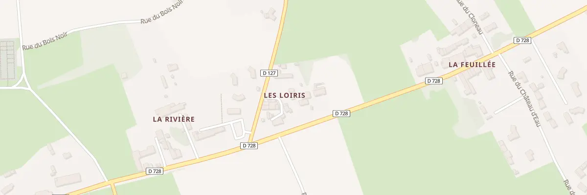 Plan du 1 Imp des Loiris à La Clisse