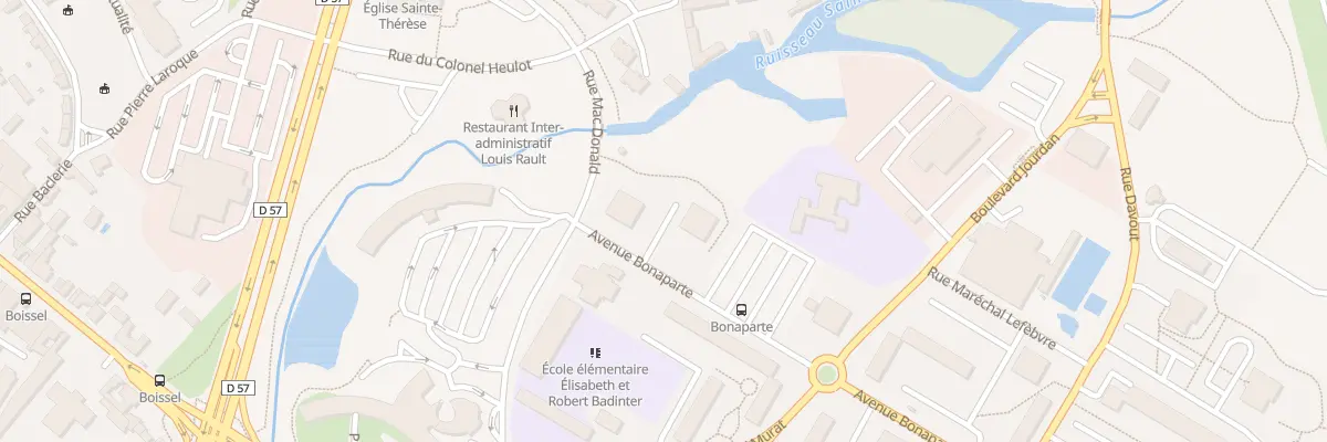 Plan du 13 Av Bonaparte à Laval
