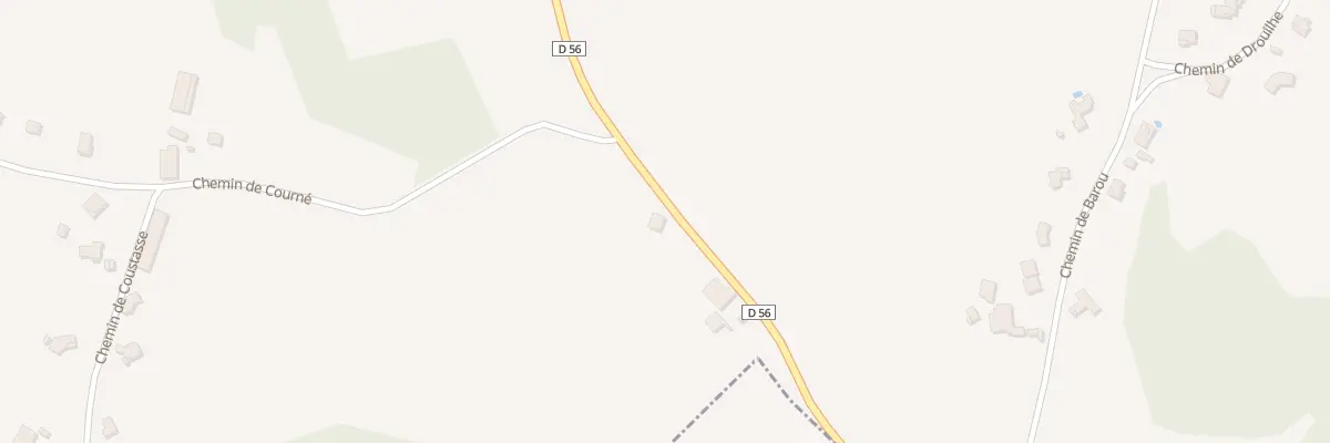 Plan du 1120 Rte d’Orthez à Bonnut