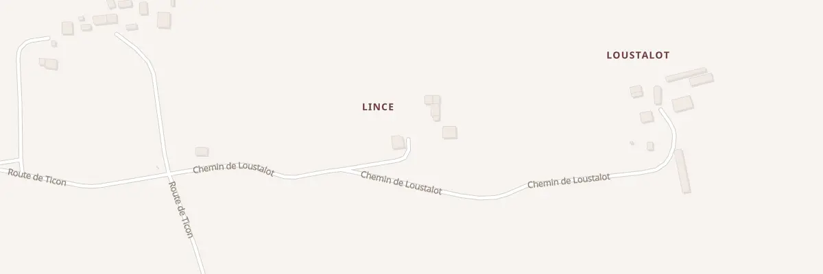 Plan du 603 Che de Loustalot à Tartas