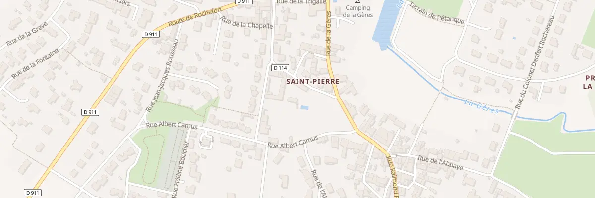 Plan du 9 Rue Raimond Péraud à Surgères