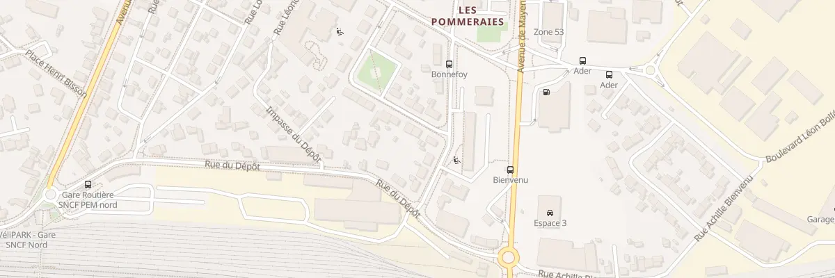Plan du 5 Rue des Pommeraies à Laval