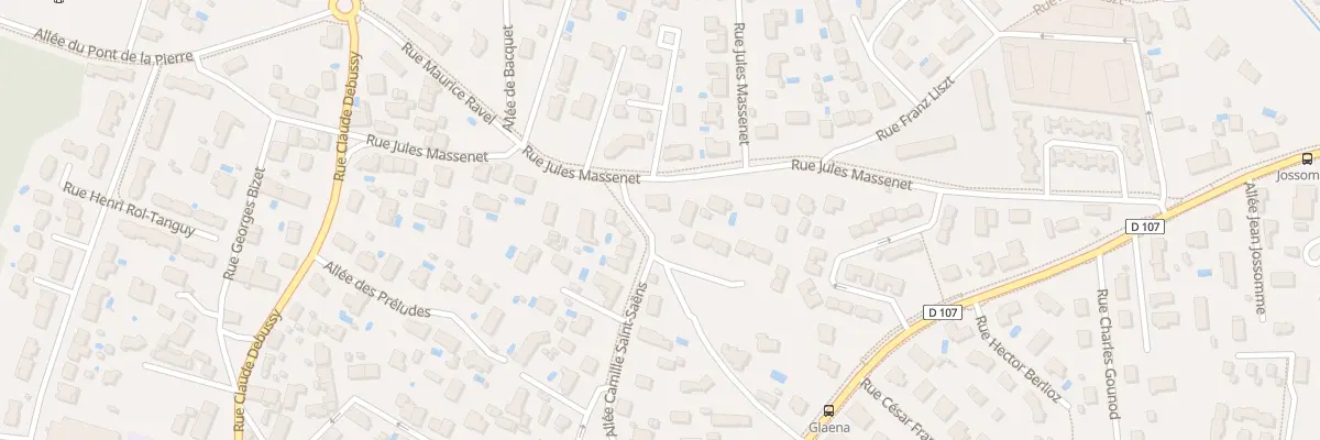 Plan du 26B Rue Jules Massenet à Saint-Médard-en-Jalles