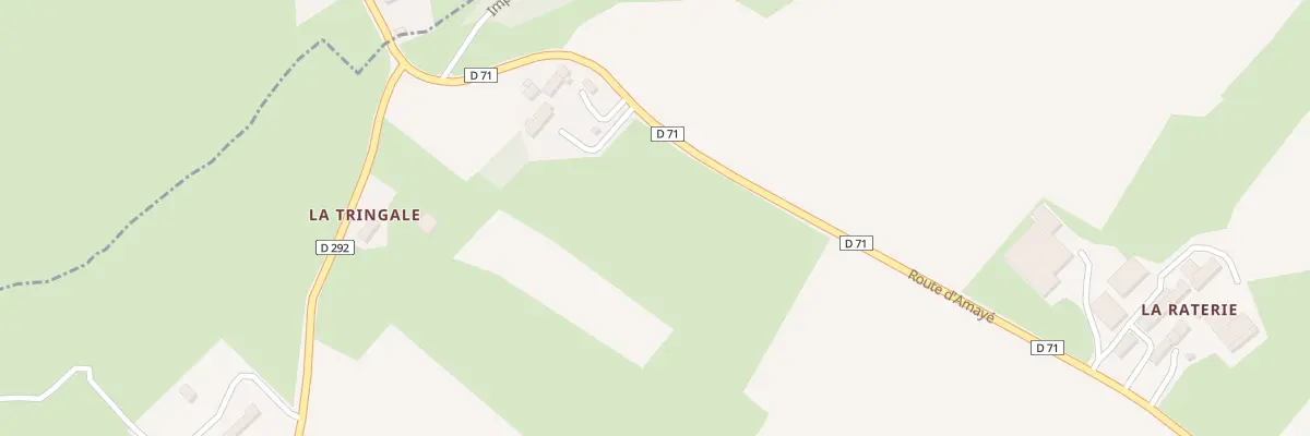Plan du 1715 Rte d’Amayé à Cahagnes