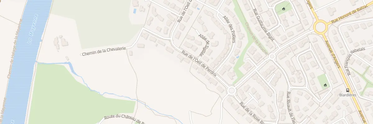 Plan du 11 Rue de l’Oeil de Perdrix à Laval