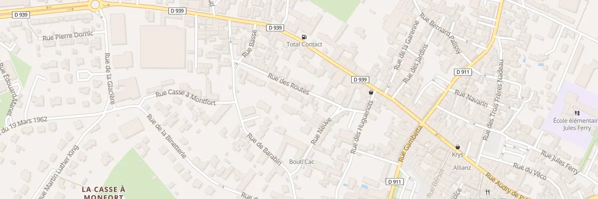 Plan du 11 Rue des Routes à Surgères