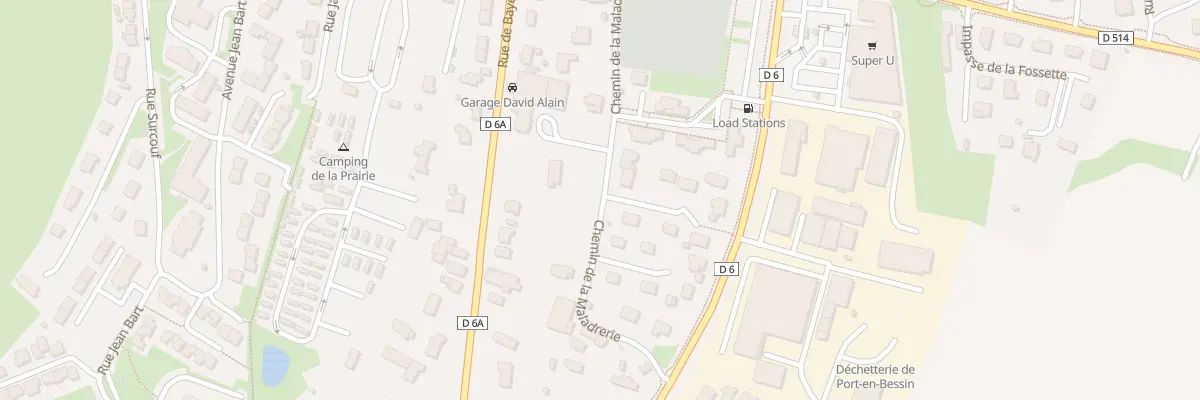 Plan du 65 Rue de Bayeux à Port-en-Bessin-Huppain
