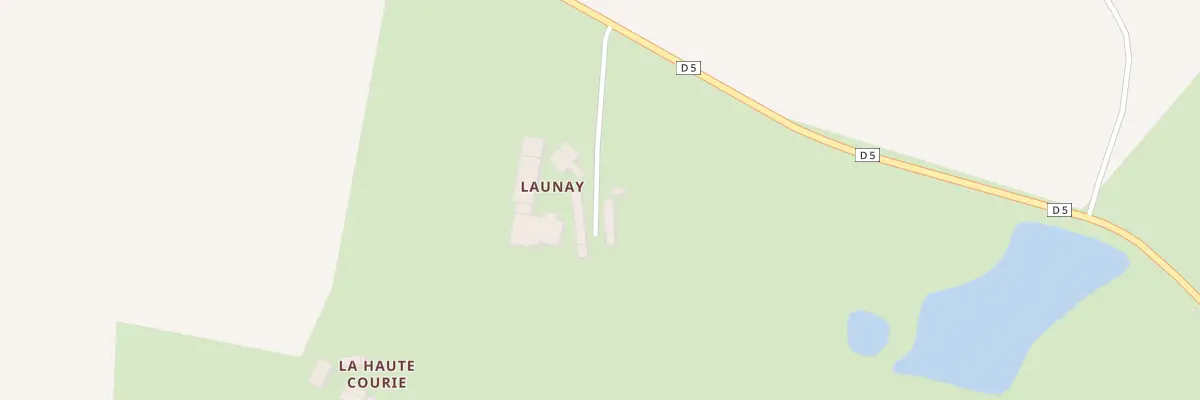 Plan du 1 Launay à Châtillon-sur-Colmont