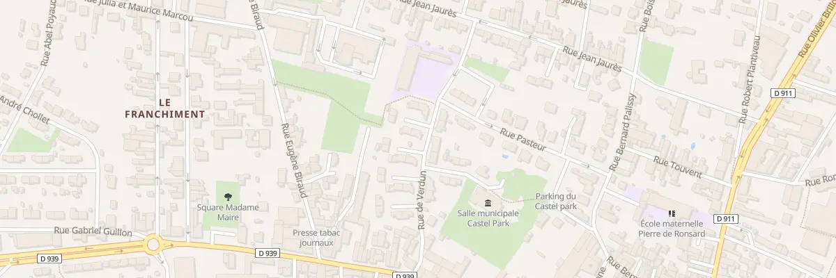 Plan du 27 Rue de Verdun à Surgères