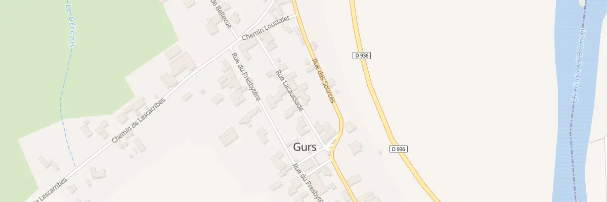 Plan du 4 Rue Lacaussade à Gurs