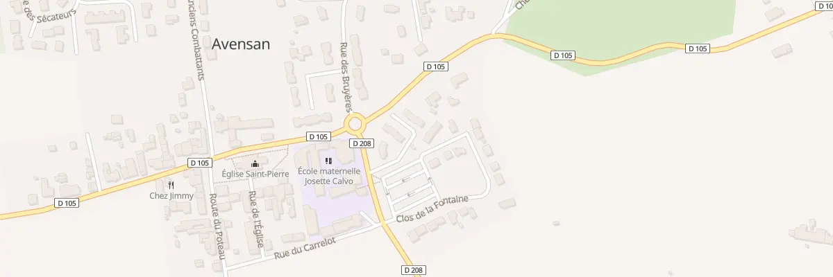 Plan du 5 Rte de Margaux à Avensan