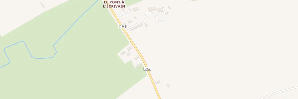 Plan du 13 Rte des Ecoublets - Montchamp à Valdallière