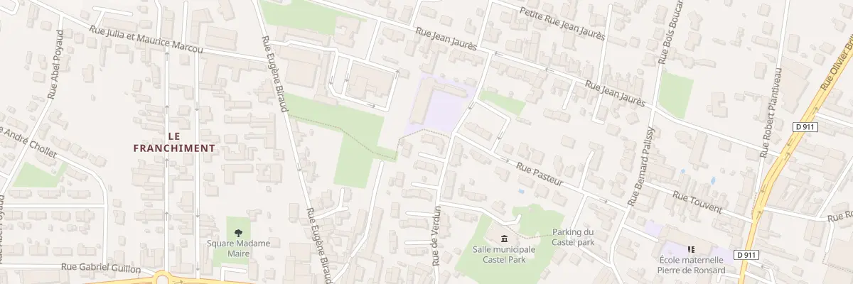 Plan du 33 Rue de Verdun à Surgères