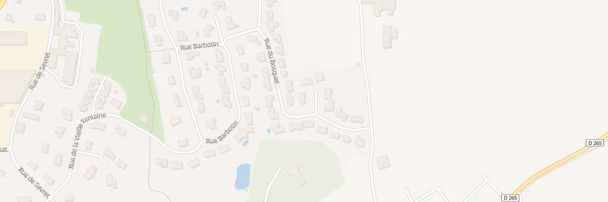 Plan du 14 Rue du Bosquet à Chemillé-en-Anjou