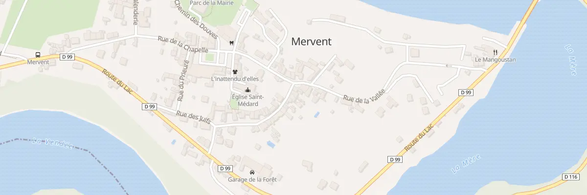 Plan du 5 Rue des juifs à Mervent