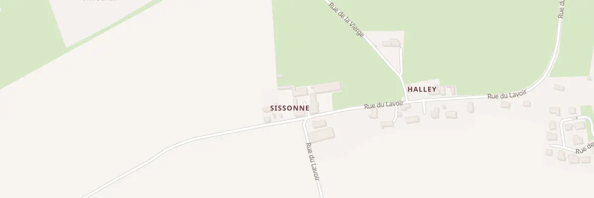 Plan du 5042 Ferme de Sissonne à Barbeville
