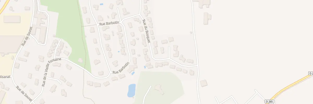 Plan du 16 Rue du Bosquet à Chemillé-en-Anjou