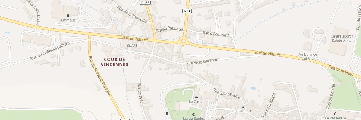Plan du 32B Rue St Pierre à Mauléon