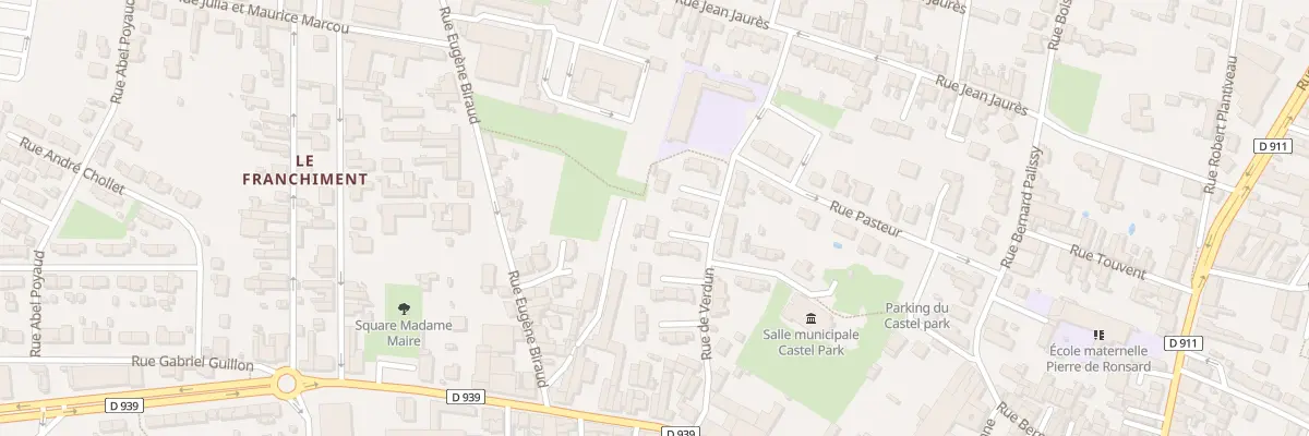 Plan du 23 Rue de Verdun à Surgères