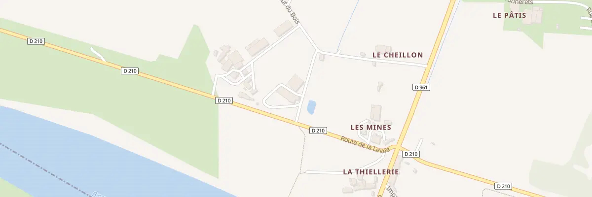 Plan du 6190 La Maison Neuve à Saint-Georges-sur-Loire