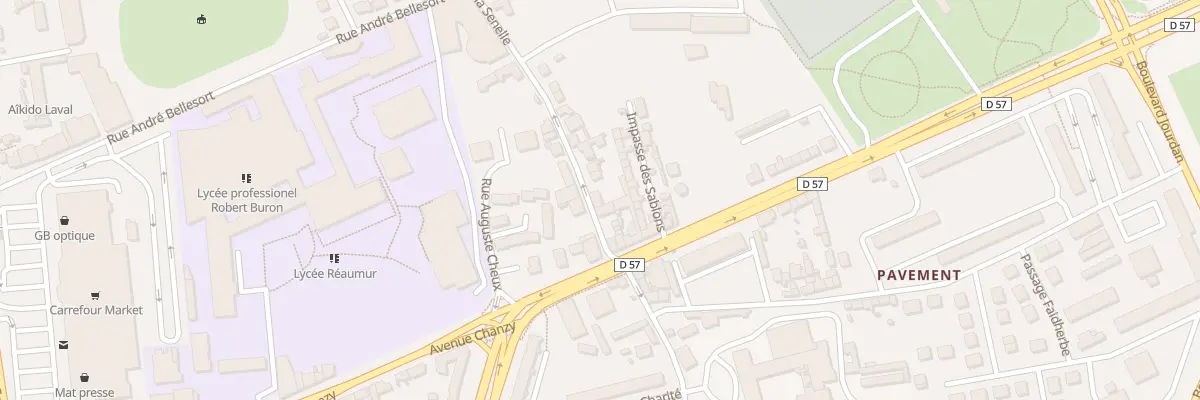 Plan du 69 Rue de la Senelle à Laval