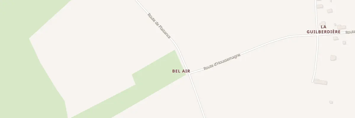 Plan du 2 Rte de Plaisance - Presles à Valdallière