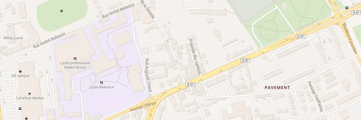 Plan du 67 Rue de la Senelle à Laval