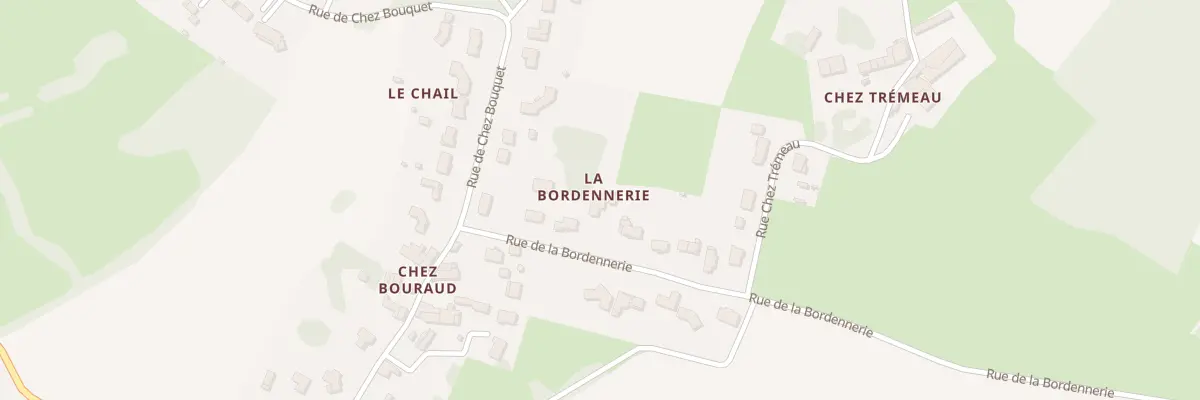 Plan du 5 Rue de la Bordennerie à Luchat