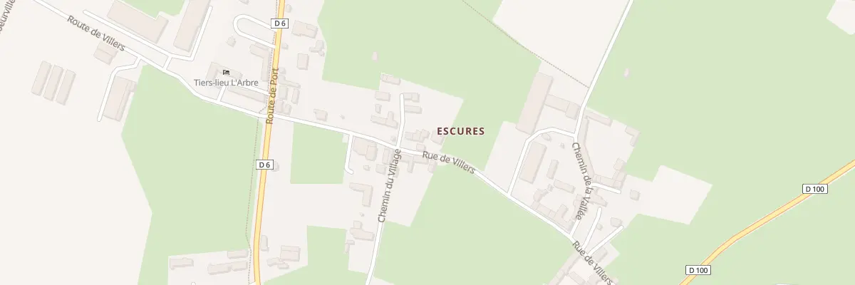 Plan du 11 Rue de Villers à Commes