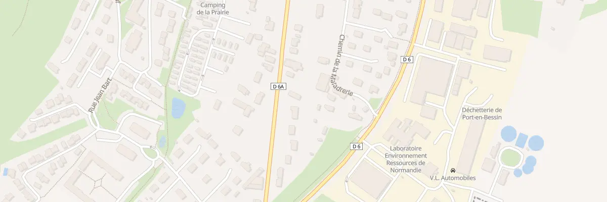 Plan du 31 Rue de Bayeux à Port-en-Bessin-Huppain