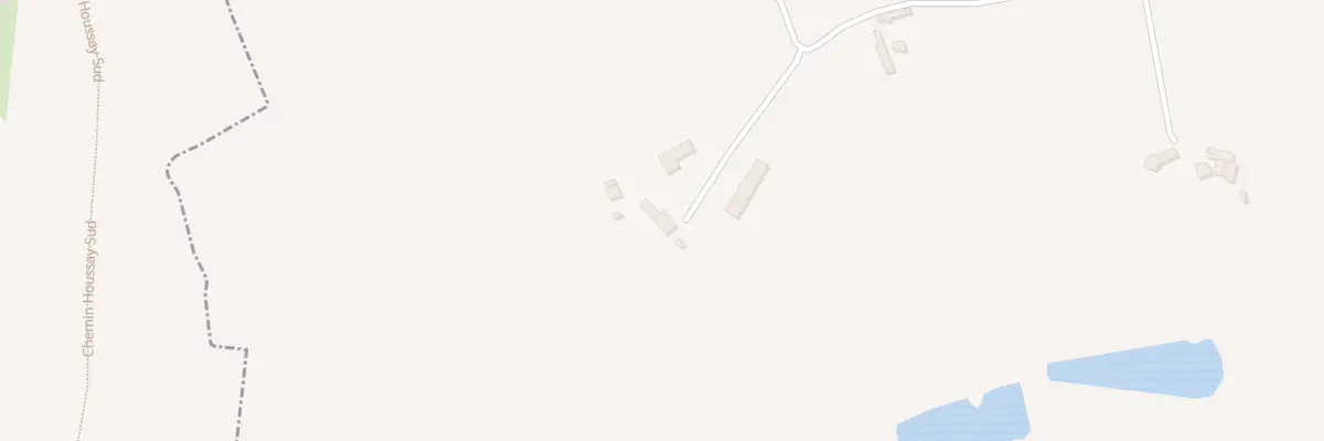 Plan du 1 La Roberie à Houssay