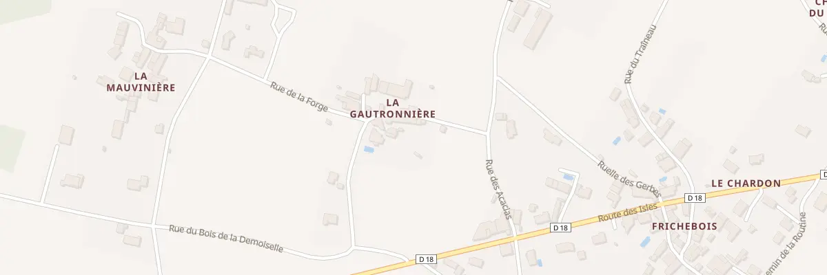 Plan du 5 Rue de la Forge à Geay