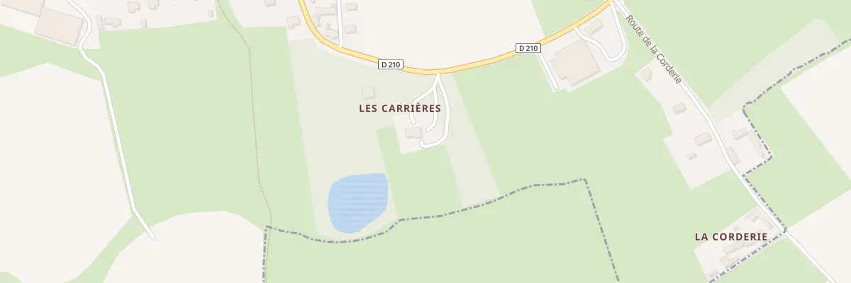 Plan du 15 Rte du Tronquay à Cussy