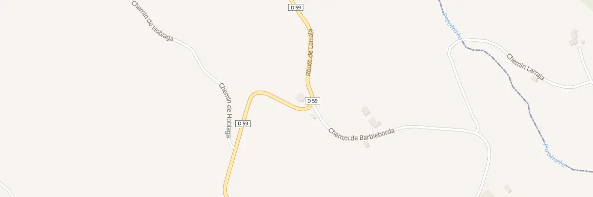 Plan du 170 Rte de Saint Blaise à Barcus