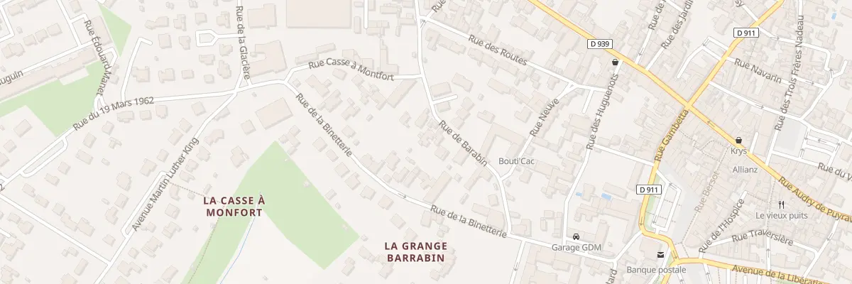 Plan du 29B Rue Barabin à Surgères