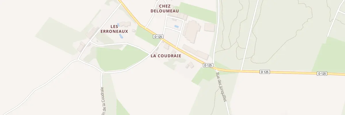 Plan du 15 Rue de la Croix de Bois à Nieul-lès-Saintes