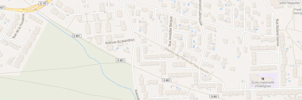 Plan du 8 Rue Marcel Cerdan à Saint-Médard-en-Jalles