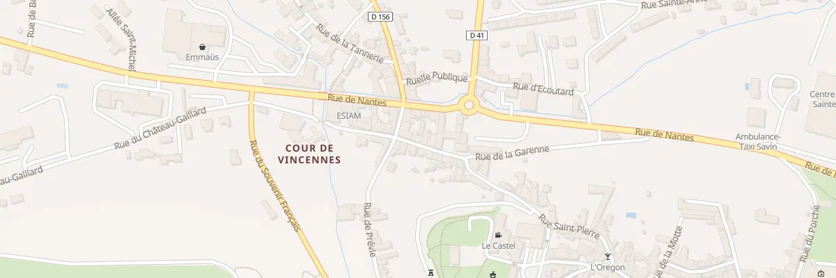 Plan du 42 Rue St Pierre à Mauléon