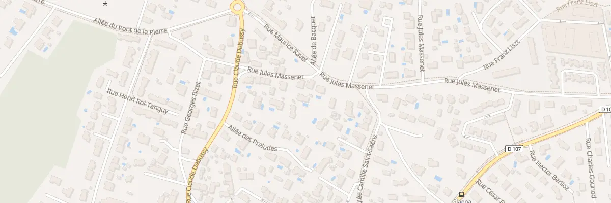 Plan du 34A Rue Jules Massenet à Saint-Médard-en-Jalles