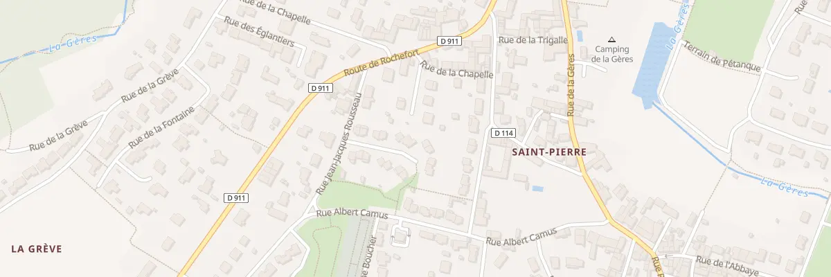 Plan du 12 Rue Robert Desnos à Surgères