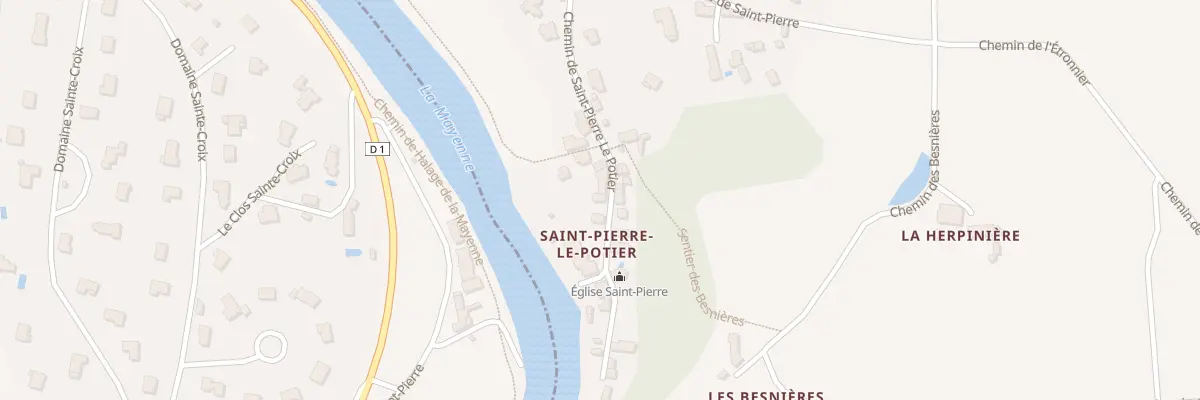 Plan du 382 Che Saint-Pierre le Potier à Laval
